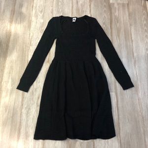 Missoni Black Knit Long Sleeve Dress